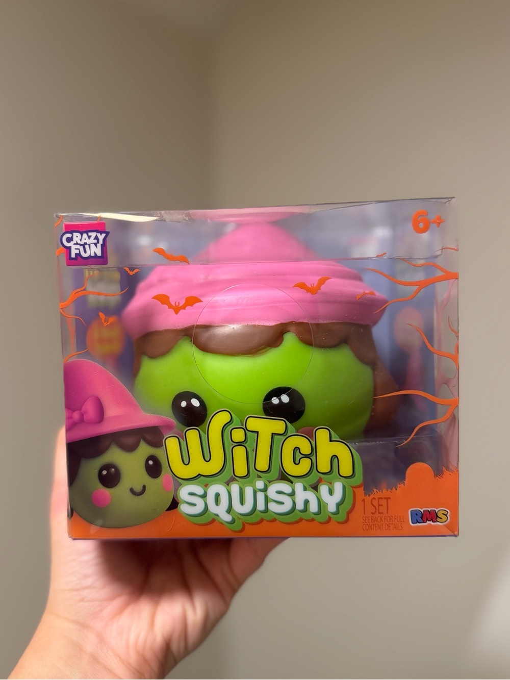 RMS Jumbo Witch Squishy - (1 PC)